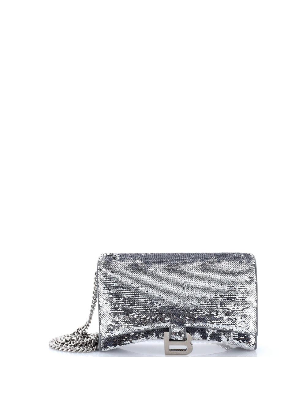 Balenciaga Hourglass Chain Wallet #203044B22B - Picture 1 of 6